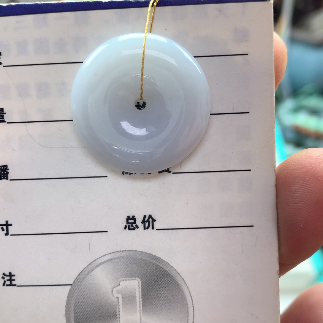 颈饰银S925镶嵌翡翠