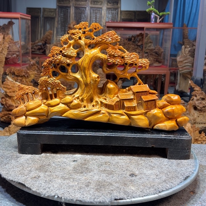 柏木（崖柏）精品崖柏山里人家