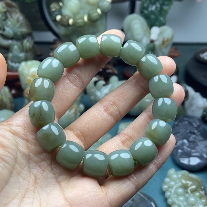 和田玉手链未镶嵌