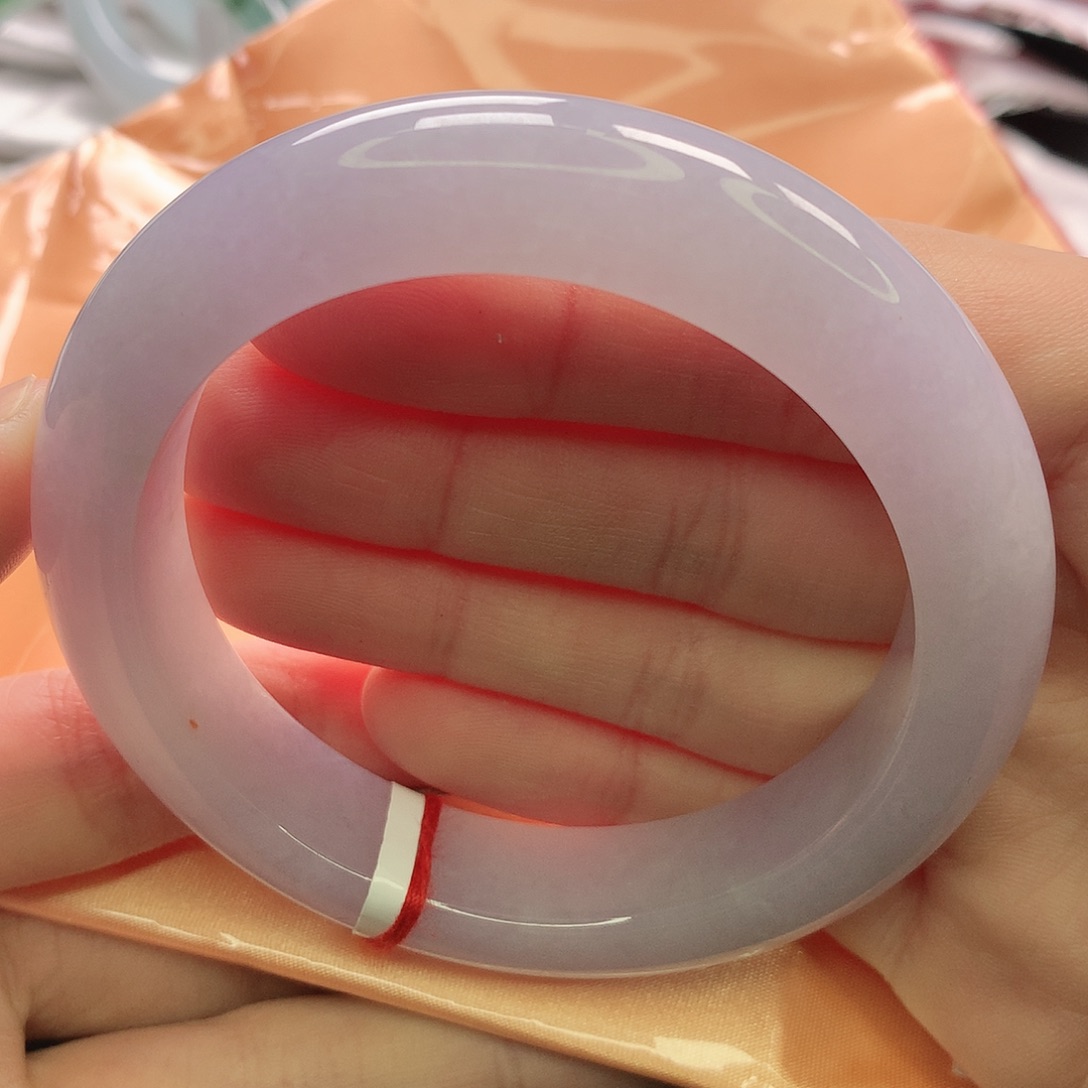 翡翠未镶嵌手镯缅甸5657