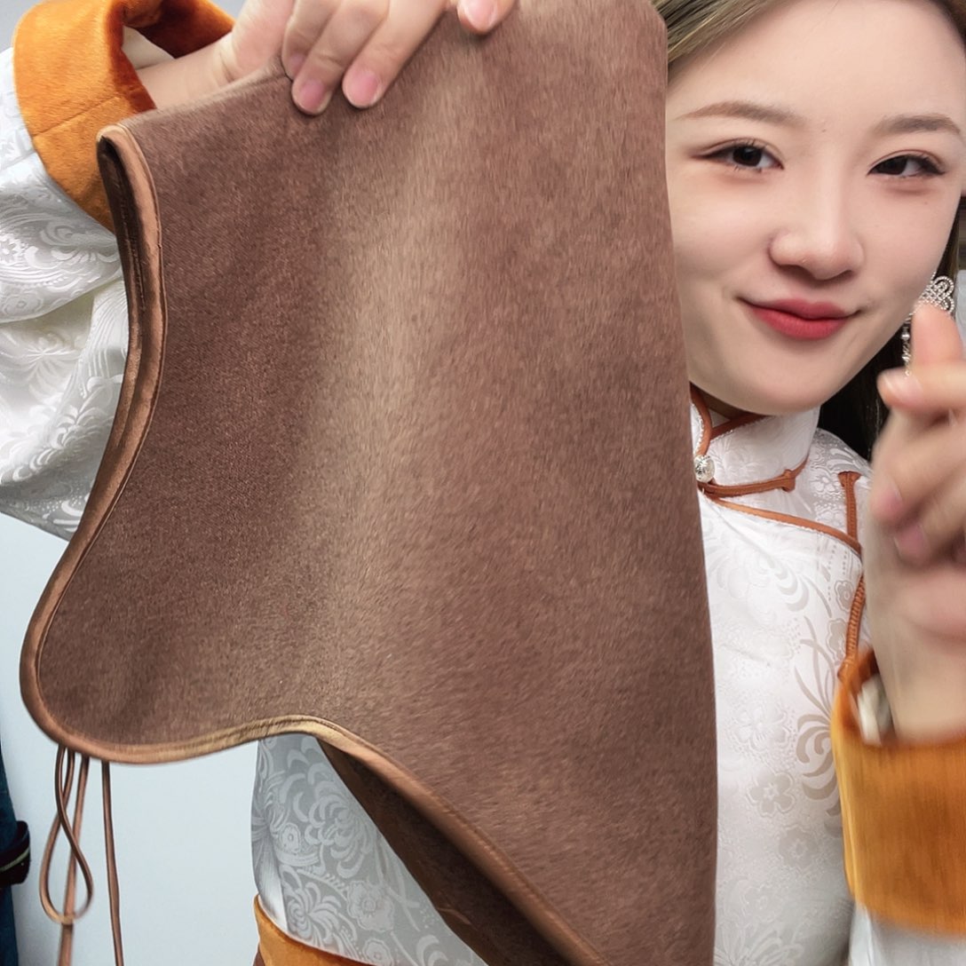 羊羔毛呢子款咖色现货