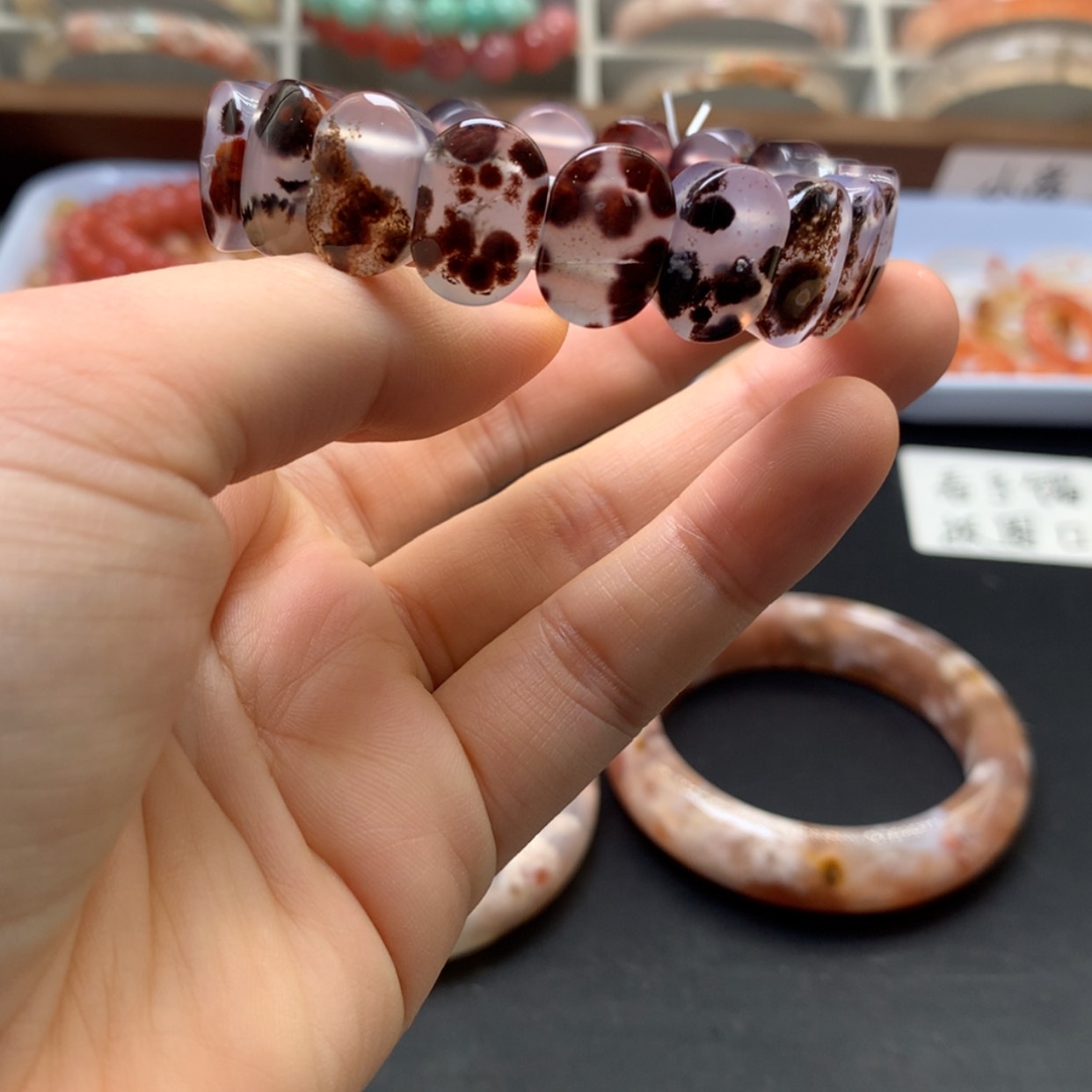 【闪购商品】玛瑙/玉髓手镯未镶嵌永*