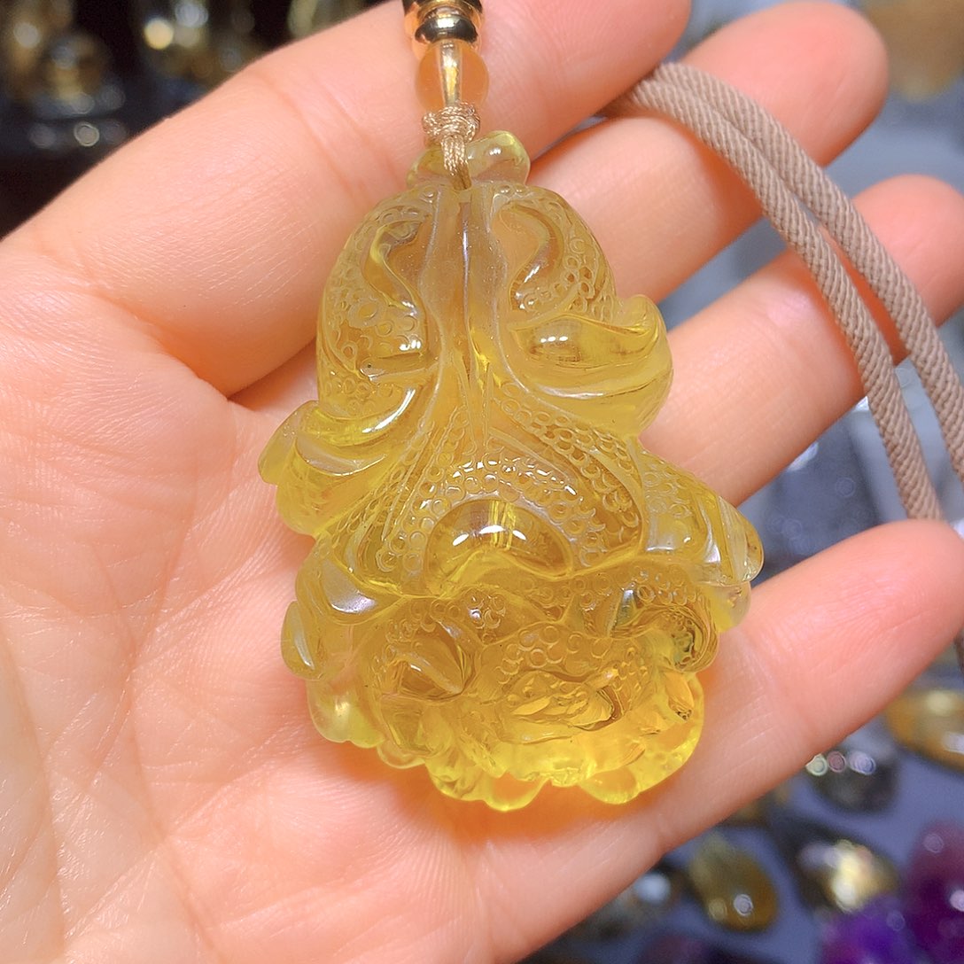 水晶吊坠未镶嵌天然水晶