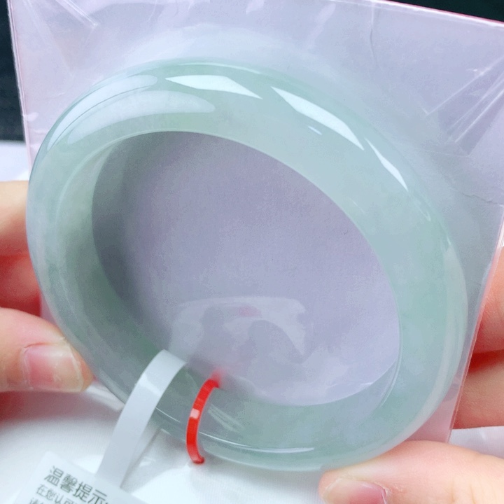 翡翠未镶嵌手镯58圈