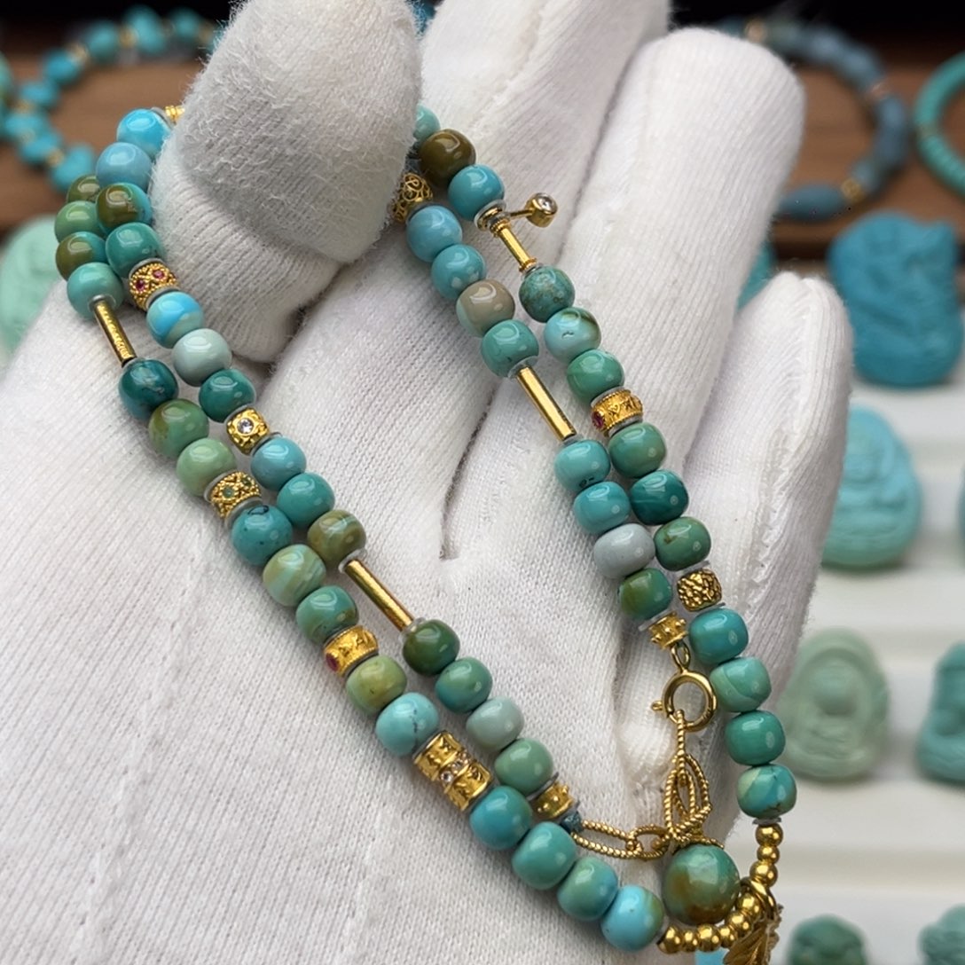 绿松石未镶嵌珠宝奇石