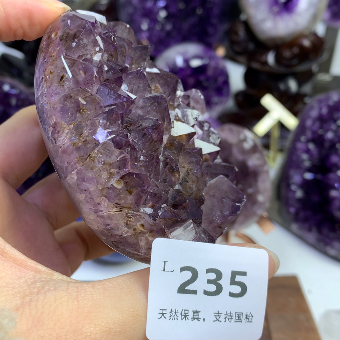 大型摆件（非配饰）紫晶未镶嵌