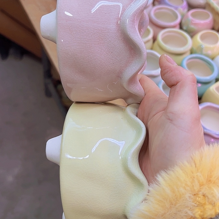 陶瓷花盆当场凑满12包邮