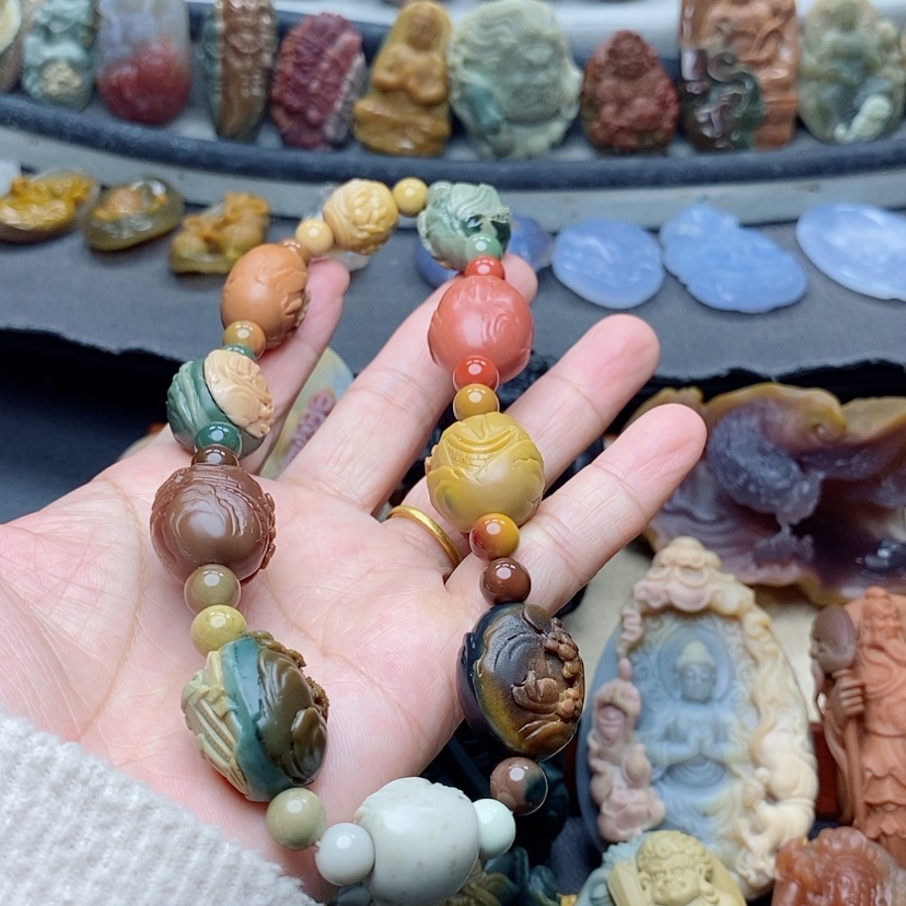 【闪购商品】定制石英质玉吊坠未镶嵌