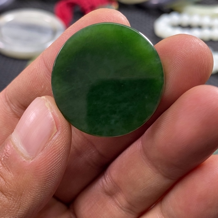 墨***妙和田玉未镶嵌手链