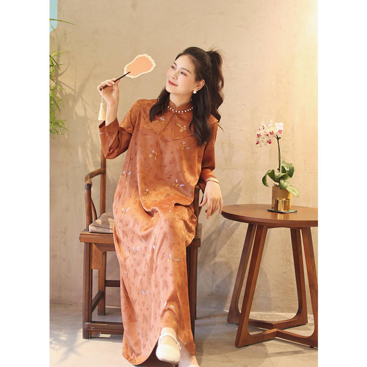 【抖音专属】发布会套装（连衣裙+云肩23707114+113-赤灵）