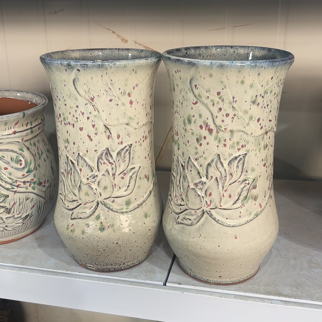 正品两个高28/15红陶