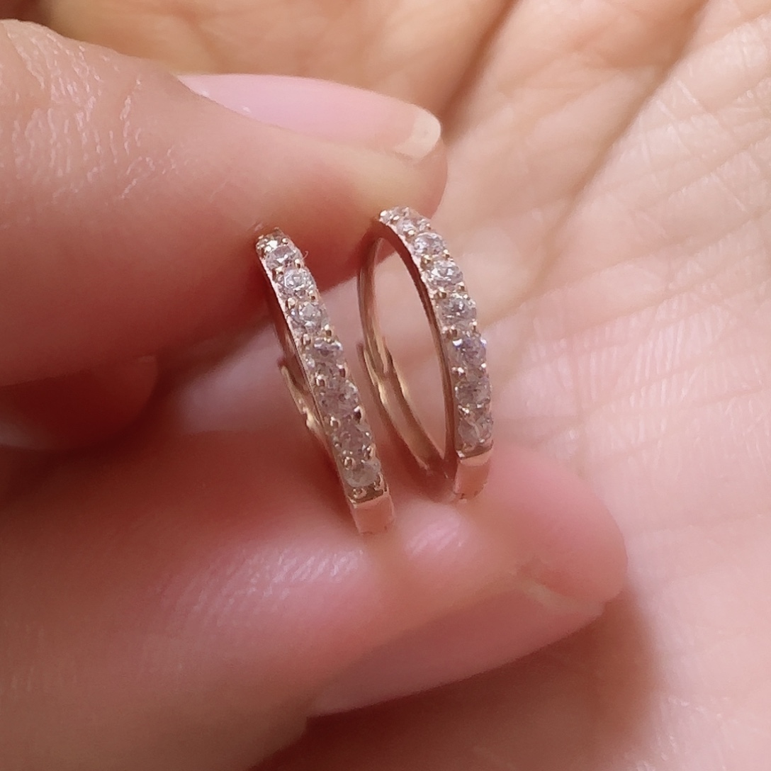 18K金耳饰多样性发货其一