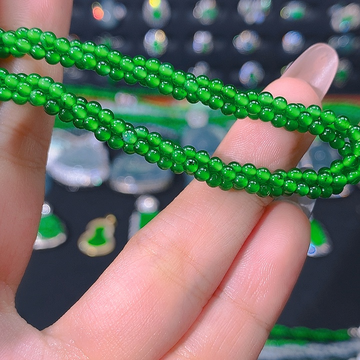 翡翠戒指未镶嵌天然翡翠