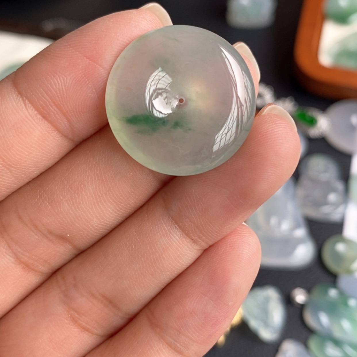 【闪购商品】翡翠颈饰未镶嵌卡23.9