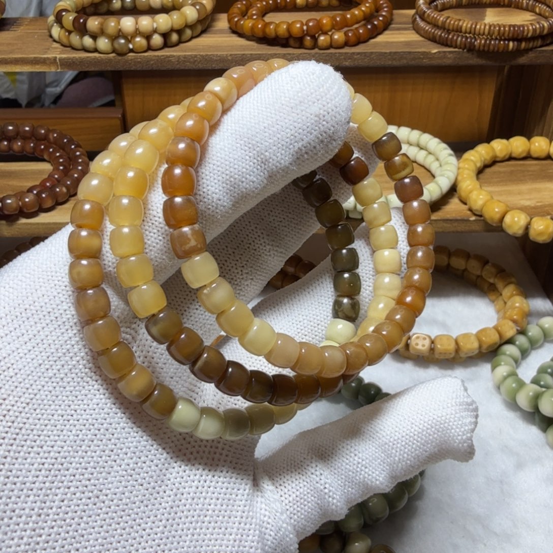 手串龙脊菩提多宝玉化