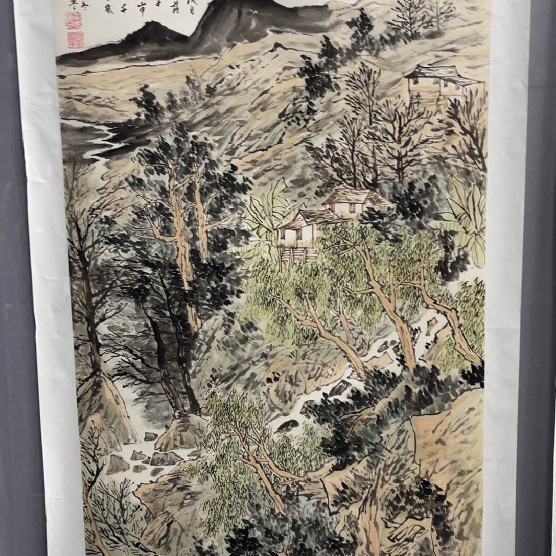 国画手绘画作品和绘画