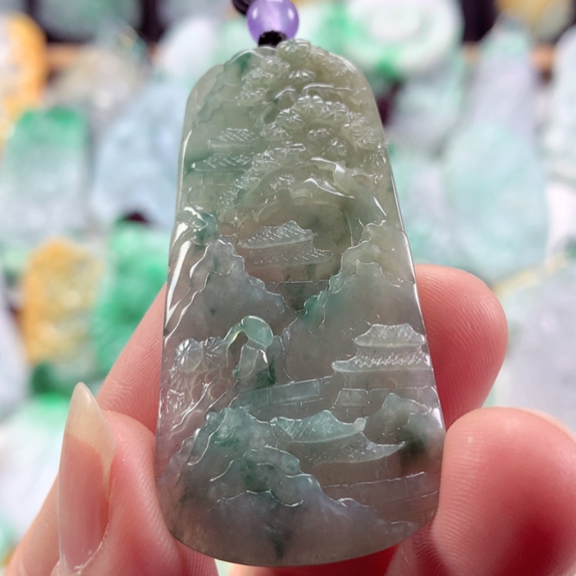 【闪购商品】翡翠吊坠(不含链)未镶嵌