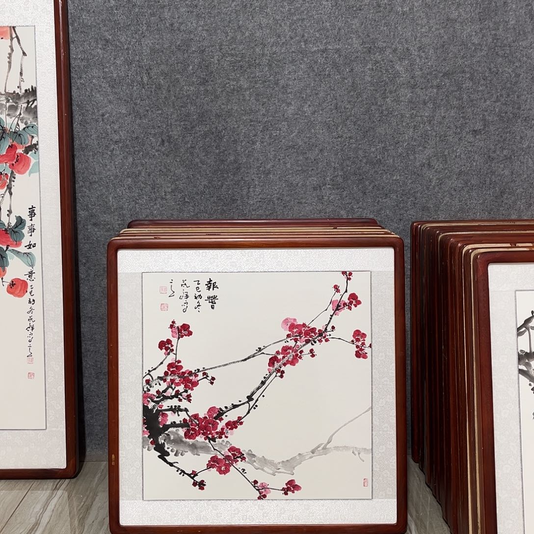 国画书画作品发框63×63