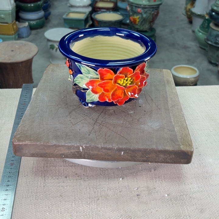 泳坤堂石湾盆陶瓷