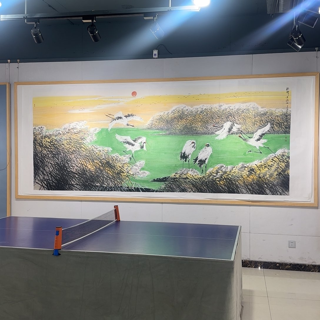 国画石建勋精品参展原作