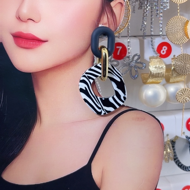 仿珍珠铁合金合金饰品耳环22