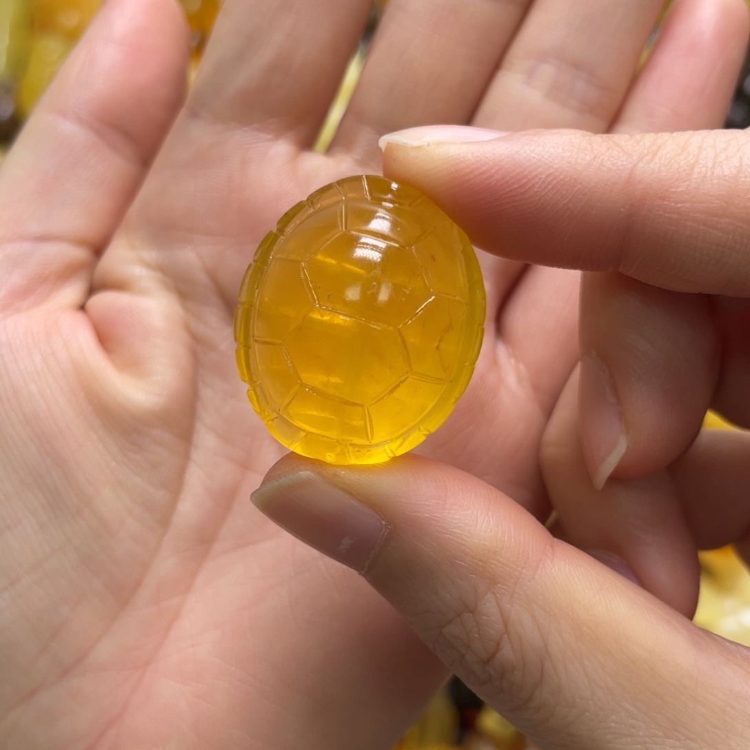 琥珀未镶嵌裸石天然琥珀俄料金珀富甲