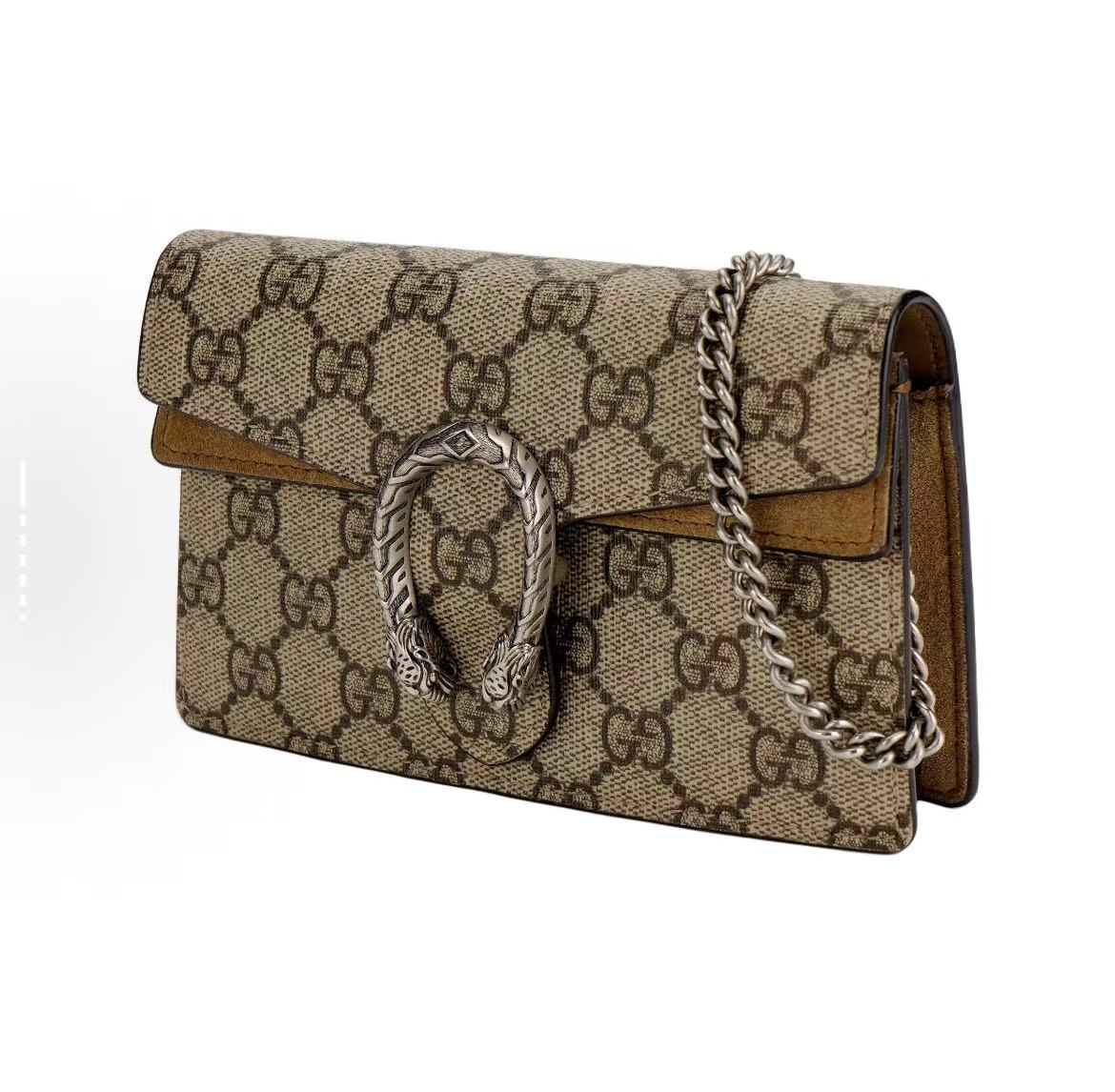 99新 GUCCI/古驰 酒神 驼拼 mini