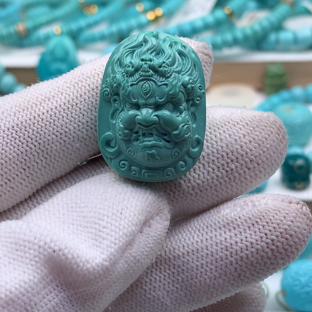 绿松石珠宝奇石未镶嵌