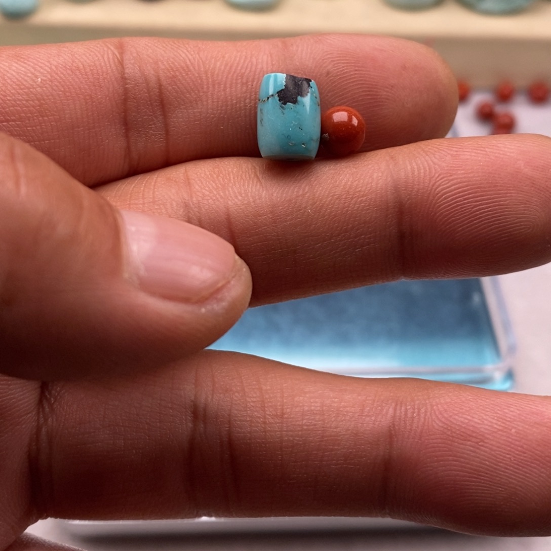 显***镜南红玛瑙未镶嵌珠宝半成品