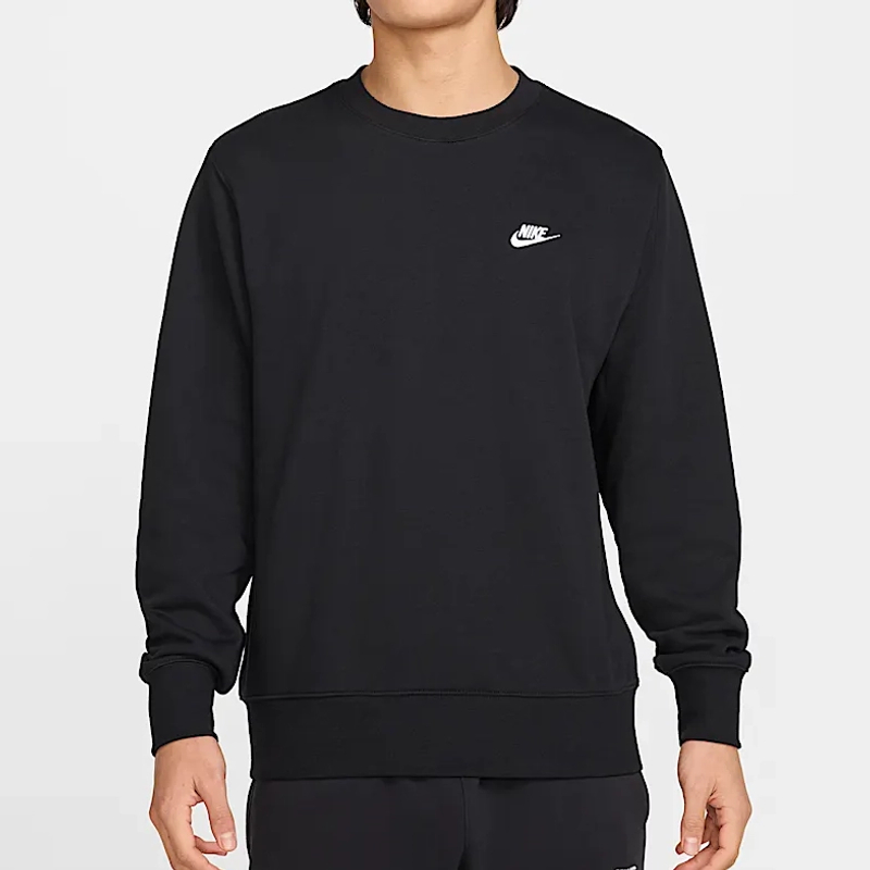 NIKE/耐克男子春季新款休闲时尚百搭运动圆领针织套头衫FN3889010