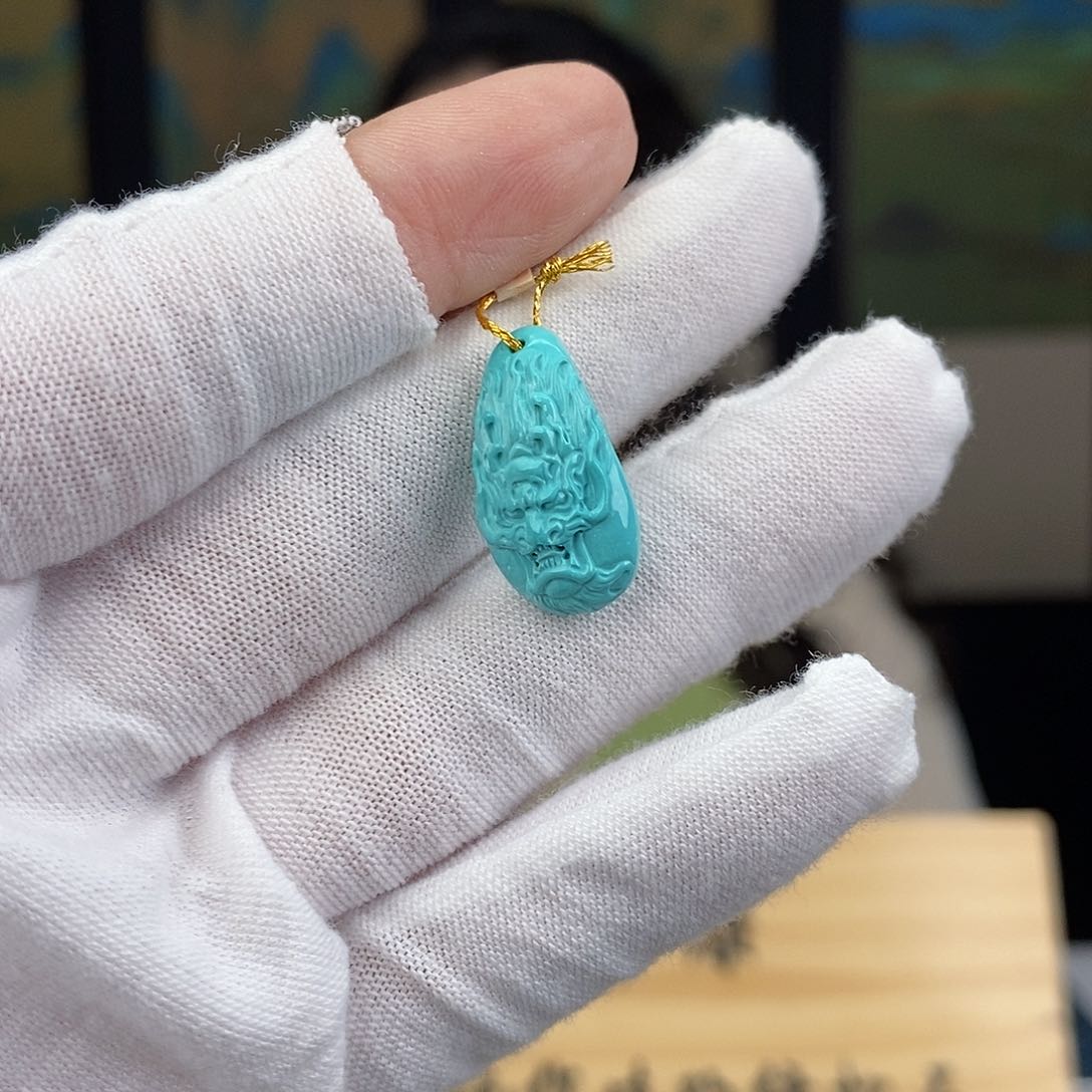 未镶嵌绿松石珠宝奇石