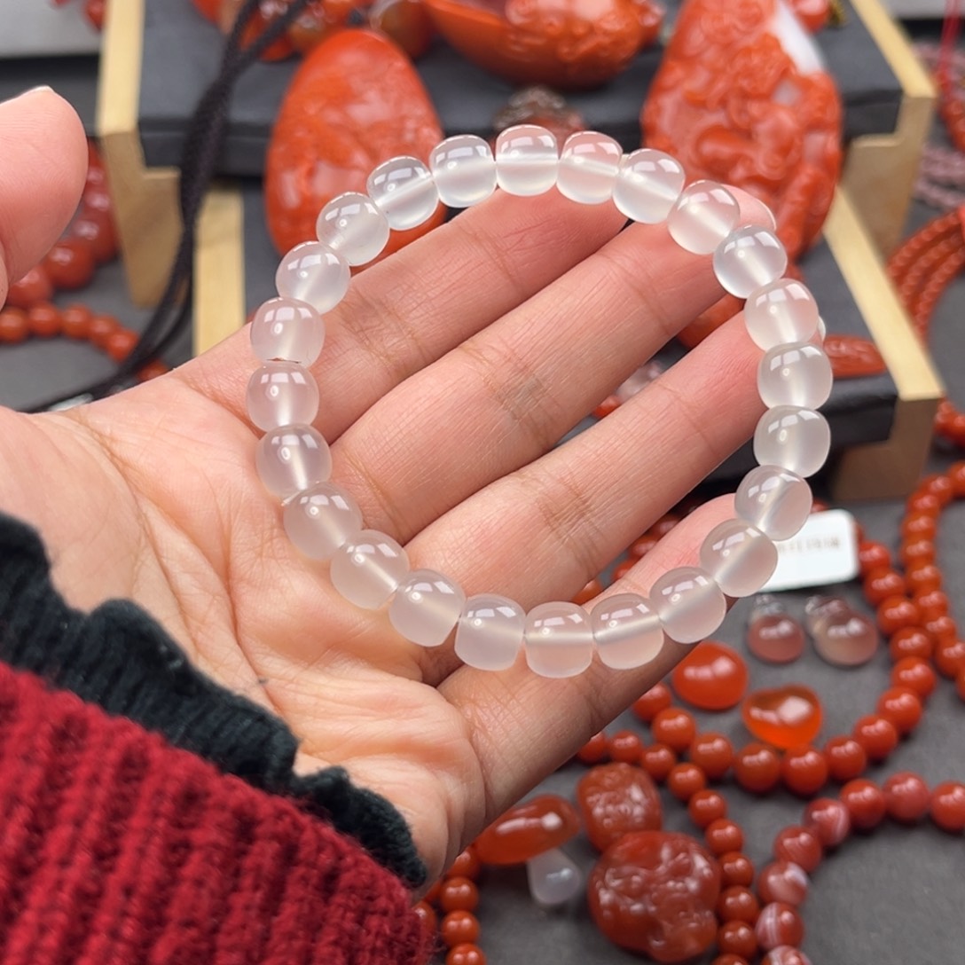 玛瑙/玉髓合金手链