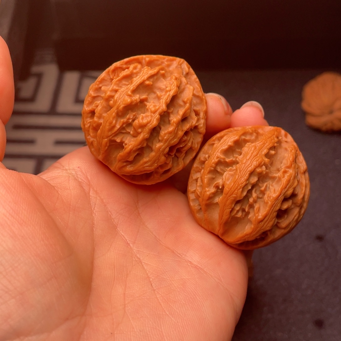 把件文玩核桃秦岭核桃33