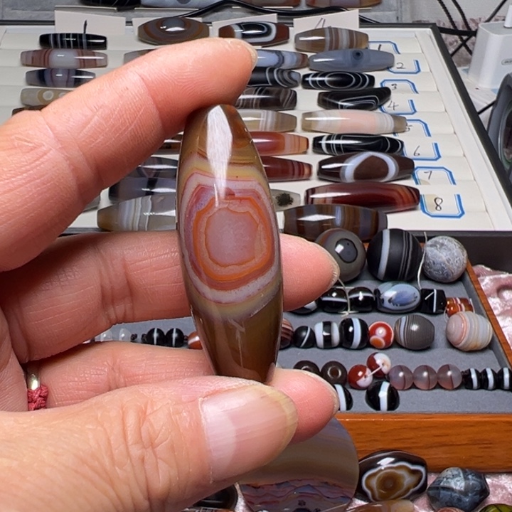 玛瑙/玉髓吊坠(不含链)未镶嵌