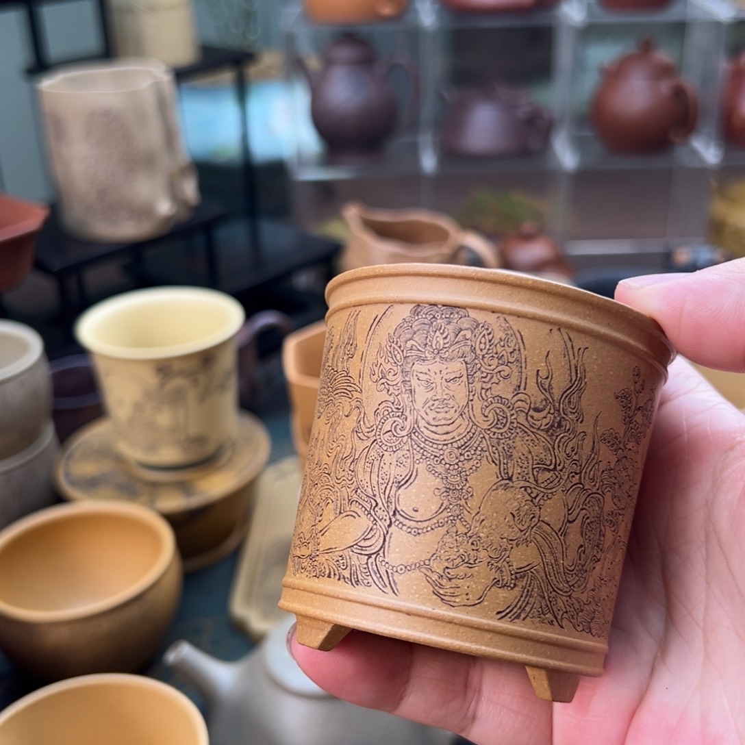 品***活茶杯紫砂紫砂主人杯