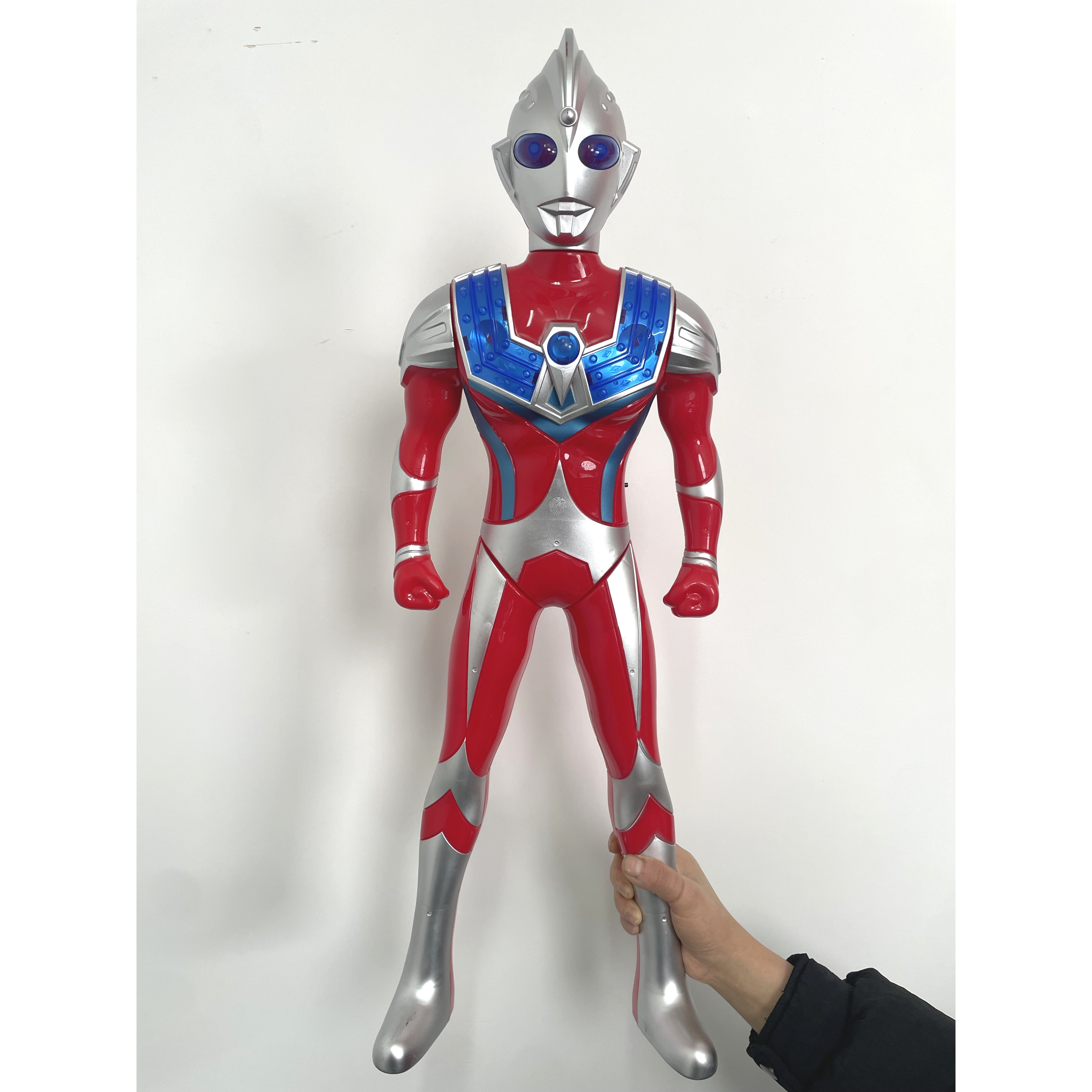 超大号超人奥特曼玩具迪迦声效音乐电商盒装50公分高