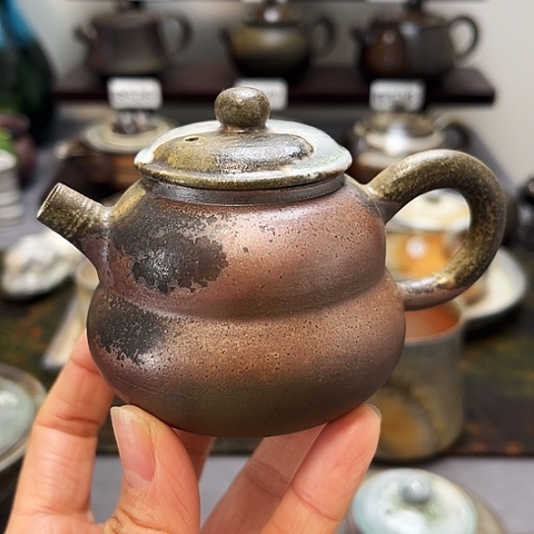 盖碗景德柴烧茶具-纯手工茶具