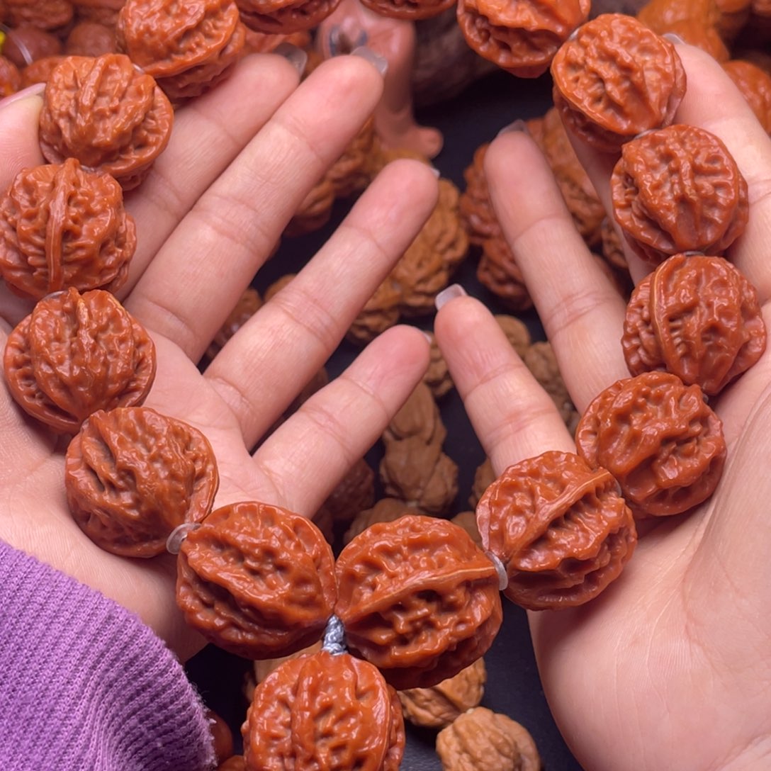 文玩核桃手串龙爪纹龙脊