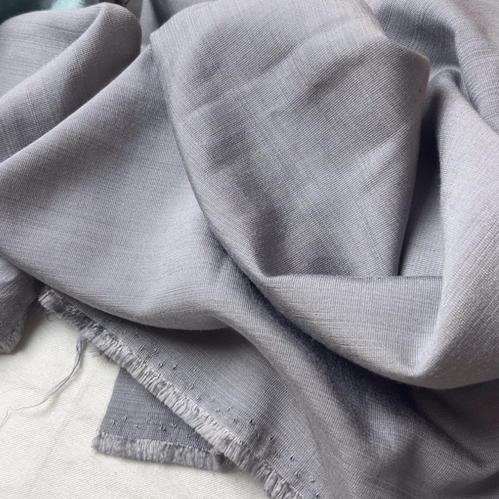 天丝（莱赛尔纤维）浅灰麻棉2.5米