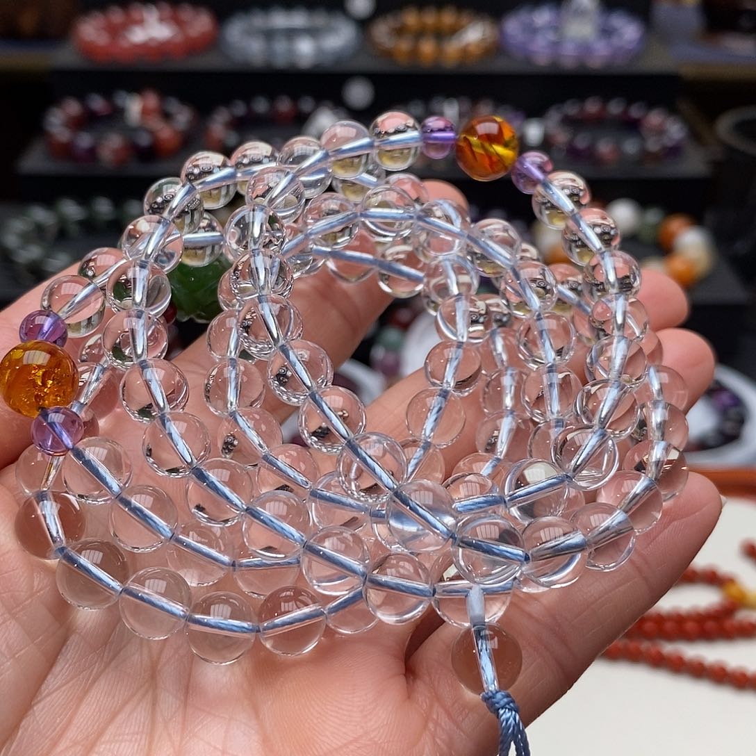 水晶手链未镶嵌y***r手链