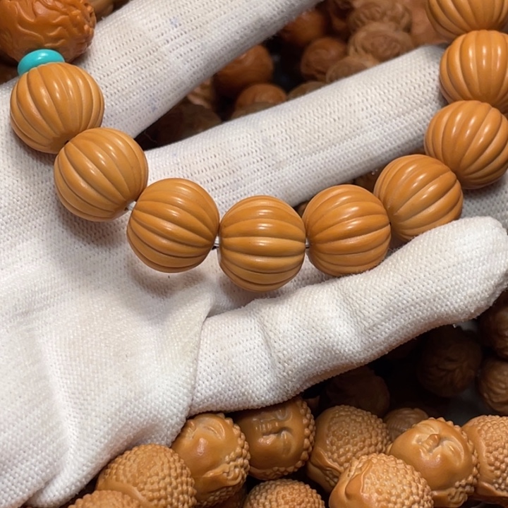 猴头核桃手串/****/瓜珠