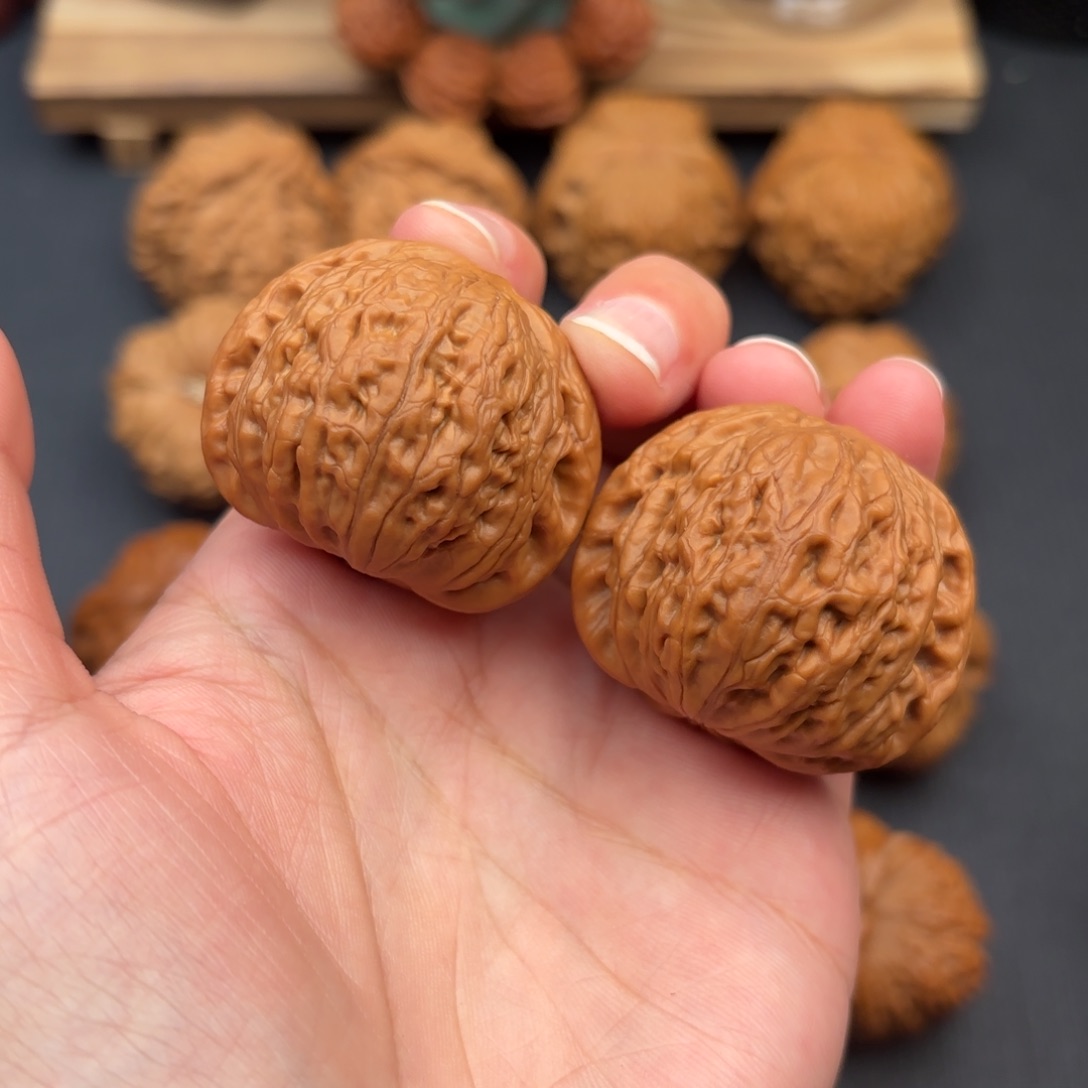 文玩核桃把件铁锤40