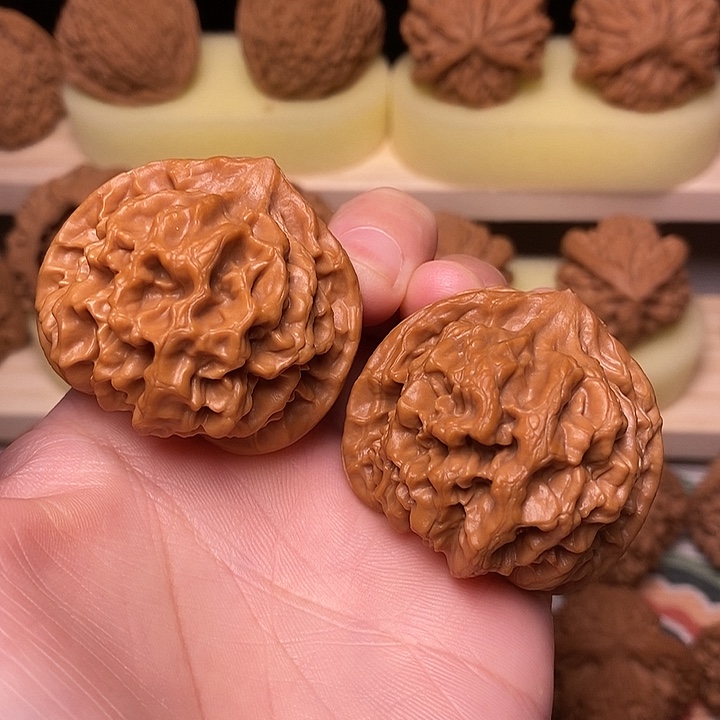 A***x吊坠文玩核桃42秦岭