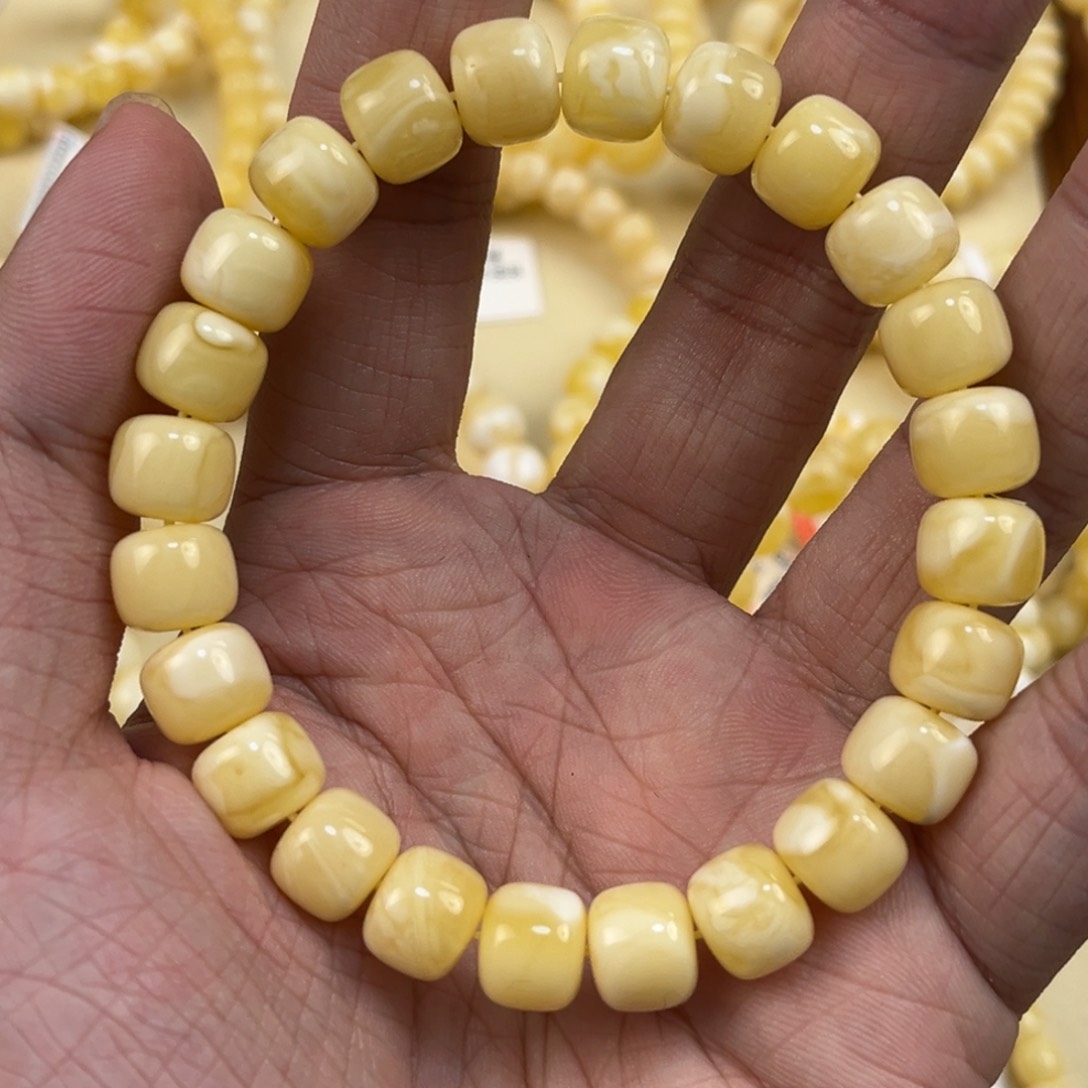 未镶嵌蜜蜡手串蜜蜡手串10mm