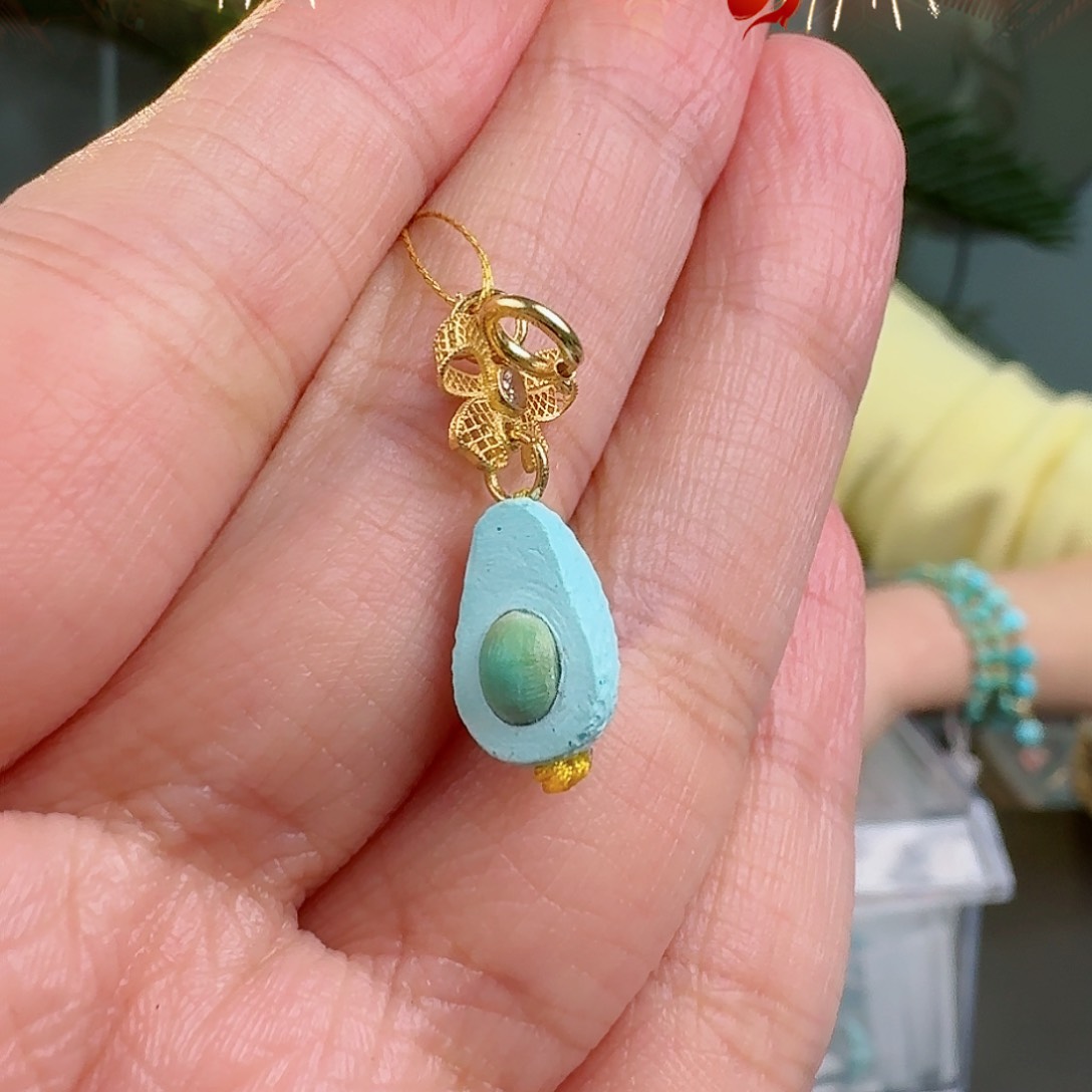 绿松石珠宝奇石未镶嵌