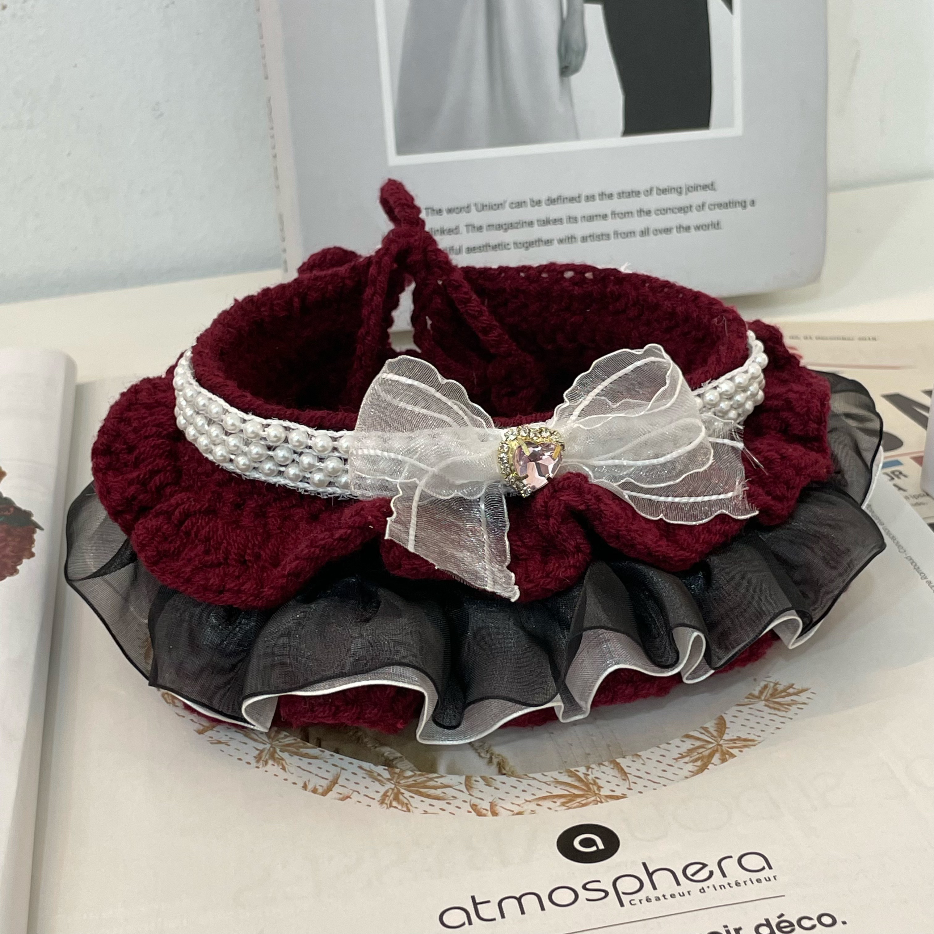 直播选款 宠物项圈各种可爱宠物口水巾