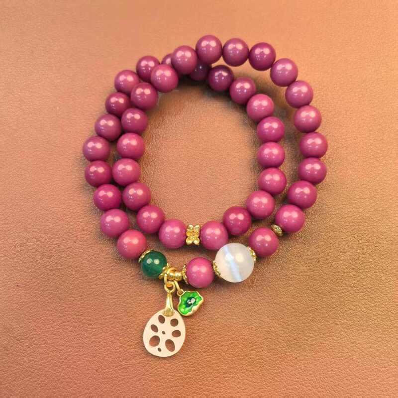 JG0046-乌梅子菩提双圈（无礼盒）