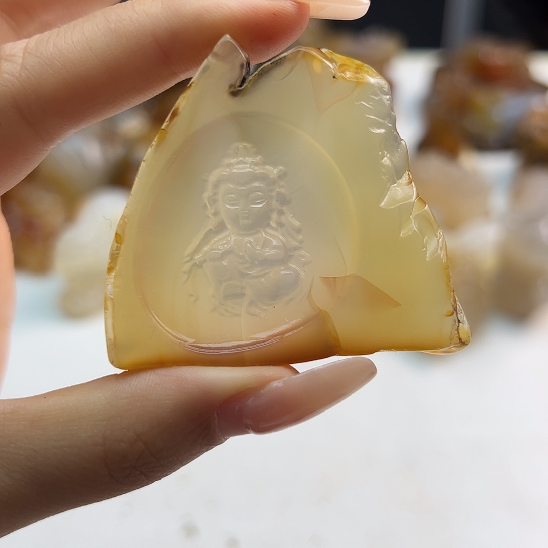 玛瑙/玉髓合金颈饰