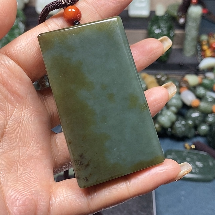 和田玉挂件未镶嵌