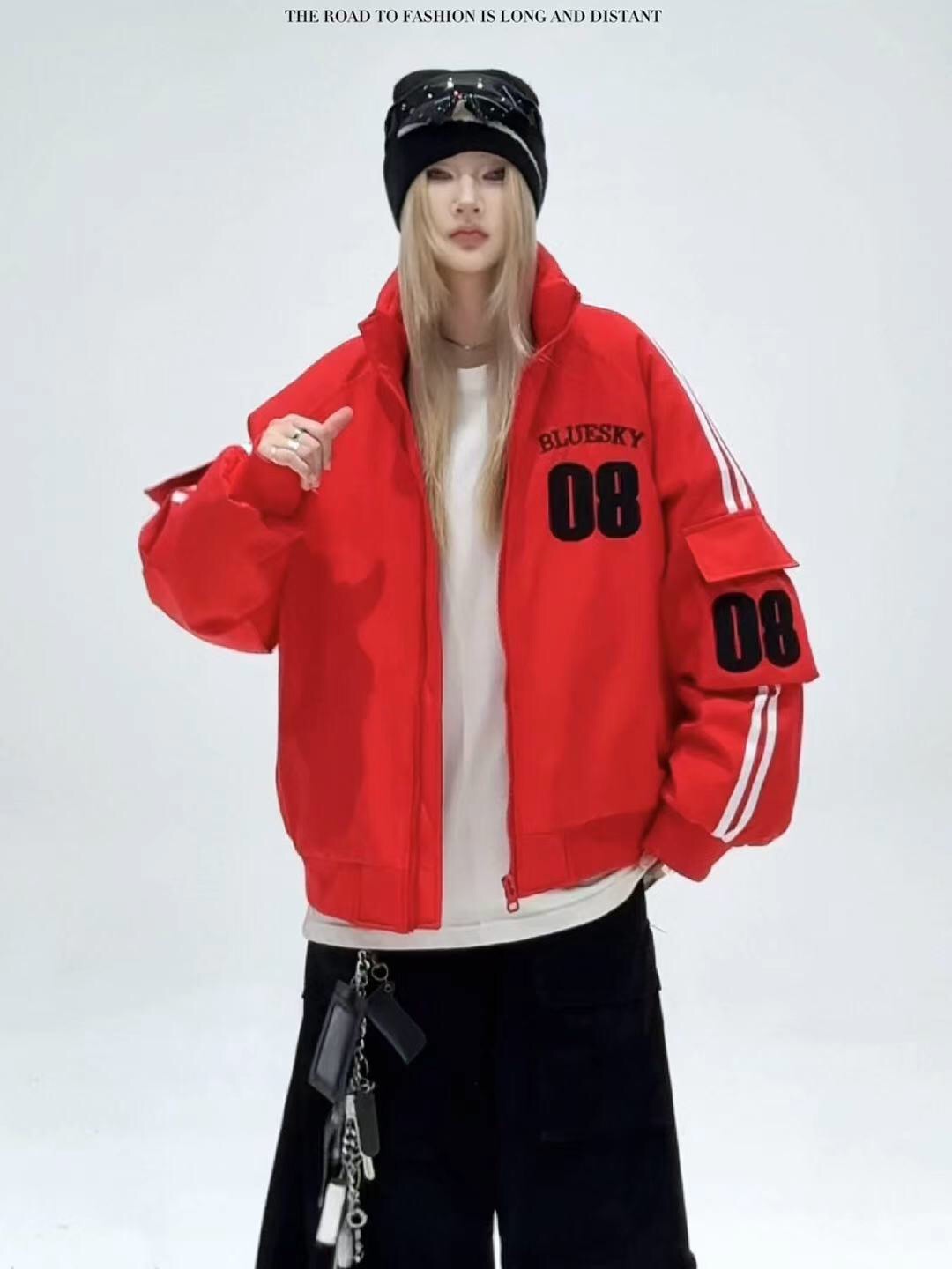 编码379-381潮滋滋潮牌羽绒服男女同款08特价